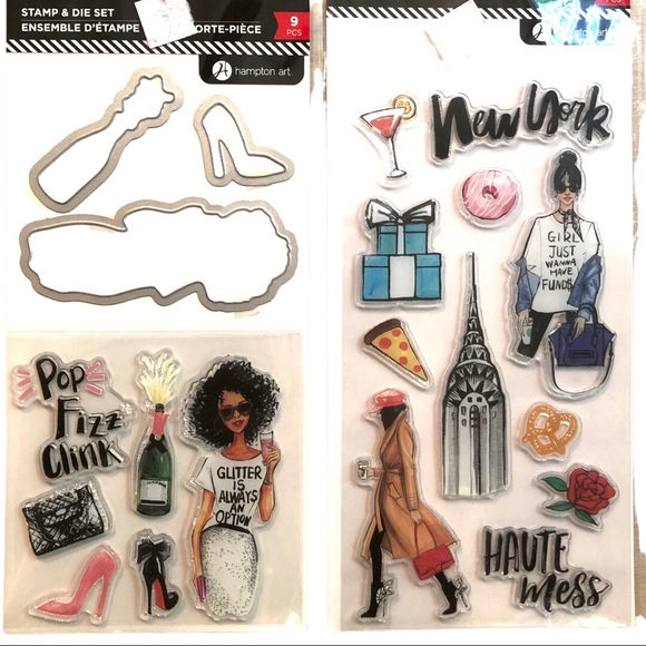 NWT Scrapbooking Large Lot Of Stamps,Cricut Cuttlebug, Ribbon, Stickers&… - Picture 8 of 13